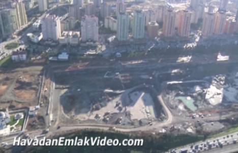  Ataşehir Metropol İstanbul'un havadan video görüntüsü!