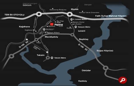  Kağıthane Papirüs’te 552 bin dolara: 159 metrekare! 