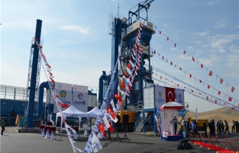 Malatya asfalt plenti tesisi açıldı!