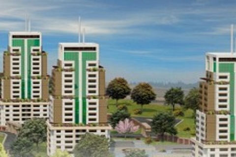 Spradon Kuleler'de 429 bin TL'ye 2+1 teraslı konut!