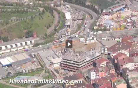 Kağıthane Vera Rezidans'ın havadan en yeni görüntüleri!