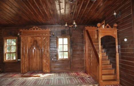 Tokat'taki cami çivi kullanılmadan inşa edildi!