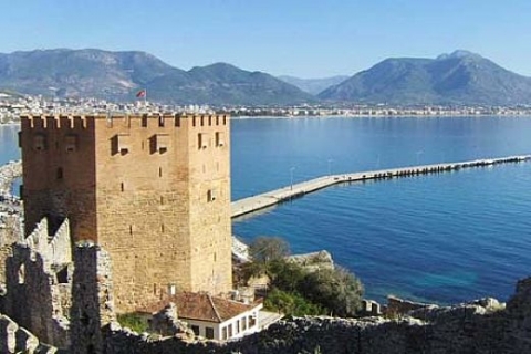 Tarihi Alanya Kalesi'ne teleferik geliyor: Oybirliğiyle kabul edildi!