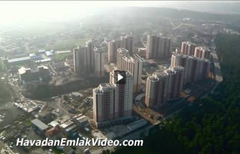 Emlak Konut Alemdağ Konutları'nın havadan son görüntüleri! 