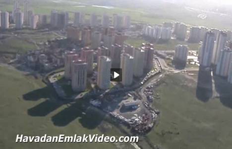 Ispartakule Efes Evleri'nin havadan yeni görüntüleri! 