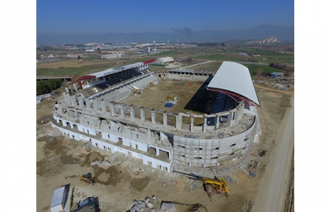  İzmir Tire Stadı’nda son dokunuşlar!