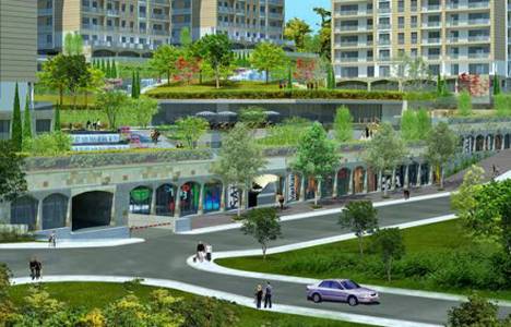  Kaya City Evleri’nde metrekaresi 3 bin 500 liraya ticari alan! 