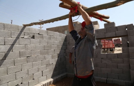 Mardin Nusaybin halkı evlerini yeniden inşa ediyor!