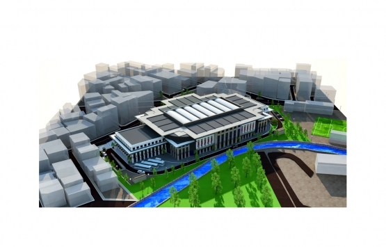 Zeytinburnu na İstanbul un en büyük buz pisti inşa ediliyor!