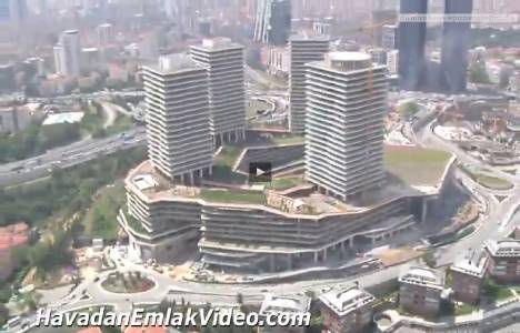 Zincirlikuyu Zorlu Center Residence'ın havadan görüntüleri!