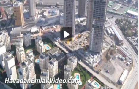  Brandium Ataşehir projesinin havadan görüntüleri! 