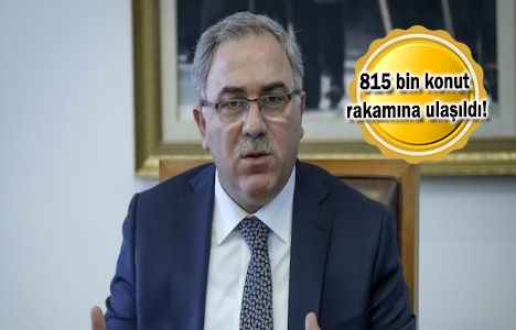 TOKİ'nin 2023 hedefi 1 milyon 200 bin konut!