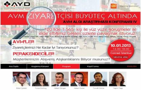  AYD Algı Konferansı 10 Ocak'ta Conrad Otel'de!
