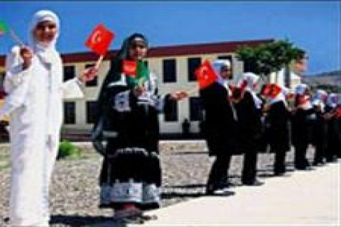 Afganistan'da Türk desteğiyle inşa edilen okul açıldı