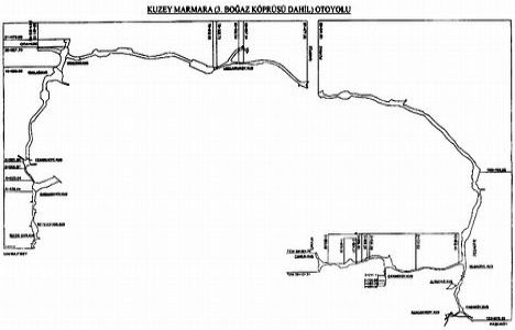 Üçüncü Köprü güzergah haritası!