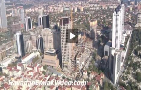  Levent İş Merkezleri'nin havadan videosu! 