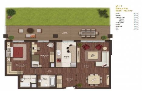 Sinpaş Altın Oran kat planı! 