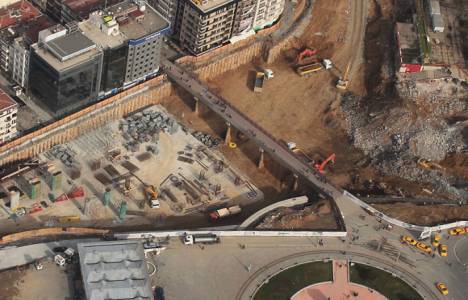 Taksim'deki işletmeler Taksim projesinin bitmesini bekliyor!
