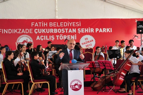  Erdoğan Bayraktar, Çukurbostan Parkı açılışına katıldı!