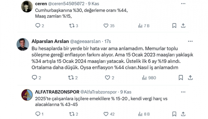 Prof. Dr. Şenol Babuşcu: SSK-BağKur emeklilerine en çok yüzde 17,73; memur ve emeklilerine yüzde 13,45 zam!