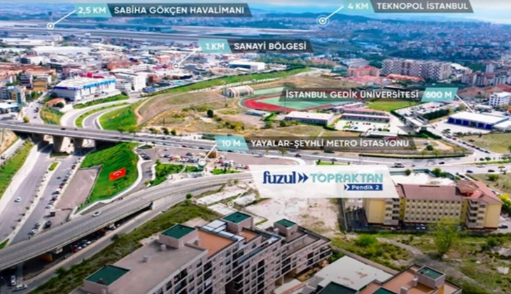 Fuzul Topraktan Pendik 2 nerede? Daire fiyatları ne kadar? 