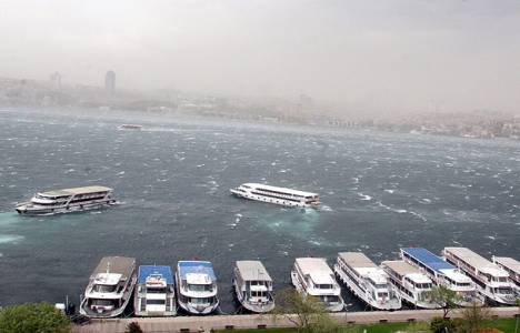  İdobüs seferleri lodos nedeniyle iptal edildi!