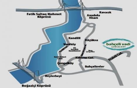 Bahçeli Vadi Evleri Çengelköy de 240 bin TL ye 1+1 daireler!