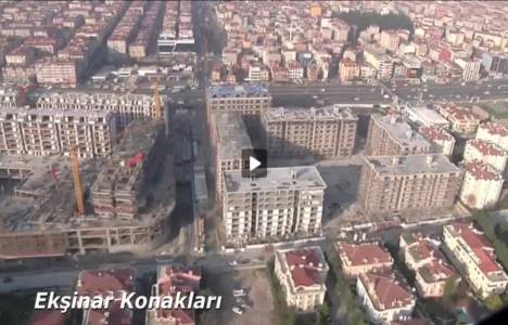 Eroğlu'nun 4 projesi havadan görüntülendi! 