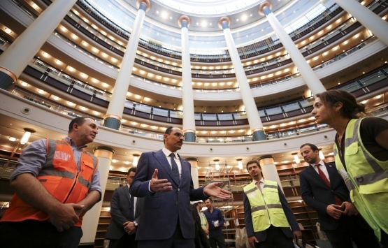 Cumhurbaşkanlığı Kütüphanesi Ekim de açılıyor!