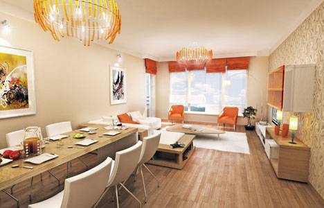 Batı Bahçe Evleri Ankara örnek daire!