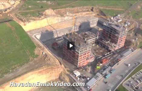 Toki Kompleksi'nin havadan yeni görüntüleri!