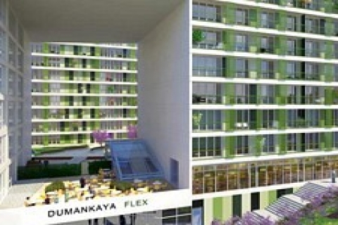 Dumankaya Flex 'te satılık konutların fiyatları 93 bin liradan başlıyor!