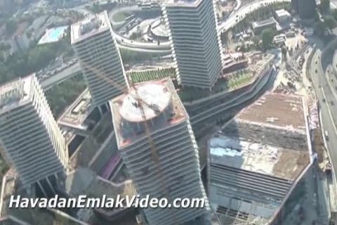  Zorlu Center Zincirlikuyu'nun havadan videosu!