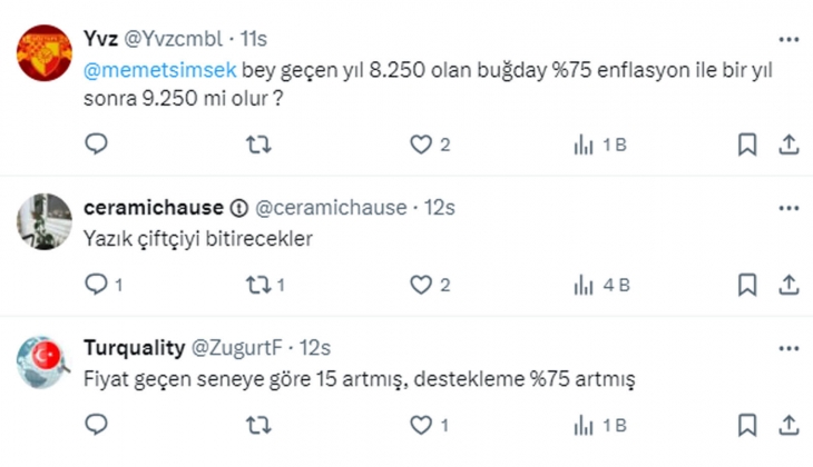 Buğday taban fiyatı! Arpa fiyatları 2024! Çiftçiler hemen rakamlara bakın! Tam bu kadar destek ödenecek!