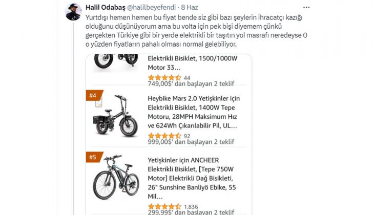 Dolar 11 lirayken Volta Vsm Elektrikli Motosiklet 2 bin TL ydi: Şimdi dolar 33, Volta 32 bin TL!
