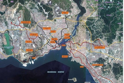  İstanbul'un trafik sorunu 2014 yılında tamamen ortadan kalkacak!