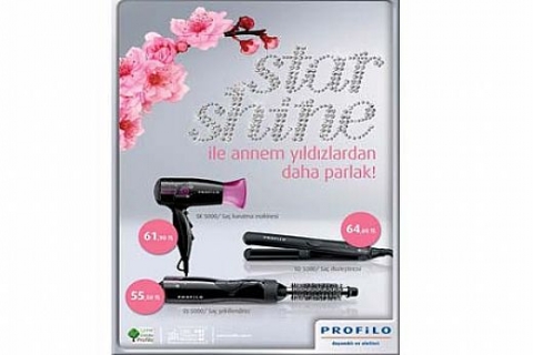 Profilo Dayanıklı Ev Aletleri, Star Shine ürün serisi ile annelerin yanında!