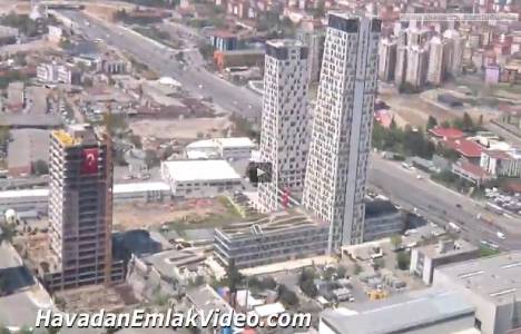 Kartal'da yer alan 3 proje havadan görüntülendi!