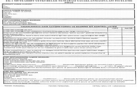 Müteahhitlerin yetki iptaliyle ilgili tebliğ Resmi Gazete de!