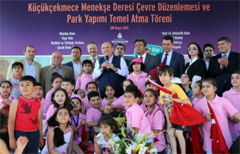 Menekşe Deresi çevre düzenleme çalışmaları başladı!