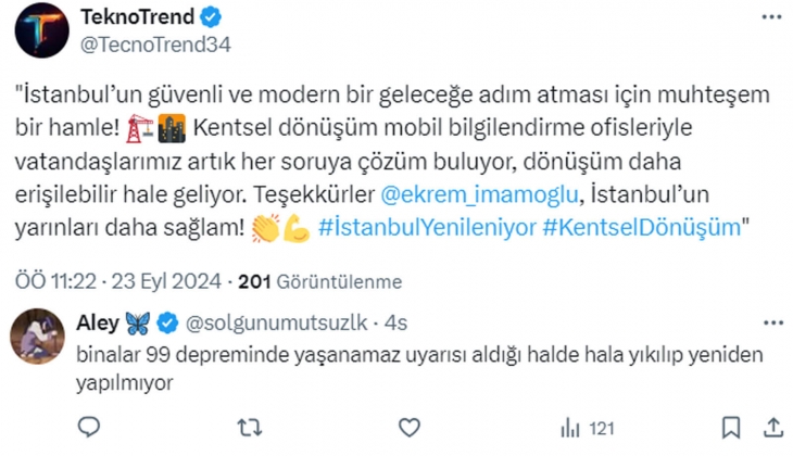 İBB kapı kapı dolaşıyor: Riskli yapıların nasıl yenilenebileceği, bölgedeki plan durumu ve kira destekleri anlatılıyor!