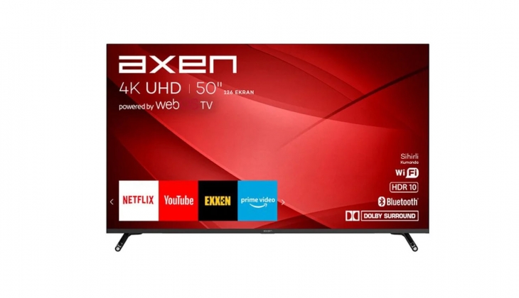 Bütçe dostu Axen televizyonlar şimdi indirimli fiyata! İşte 28 Ekim 2022 fiyat listesi…