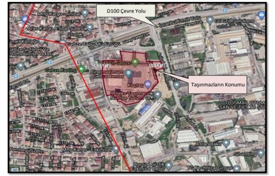 Gebze Center AVM nin değeri belli oldu!