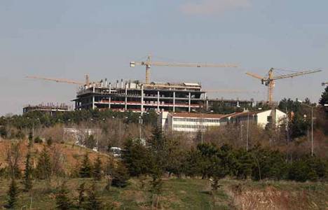 Başbakanlık binasının kaba inşaatı bitmek üzere!