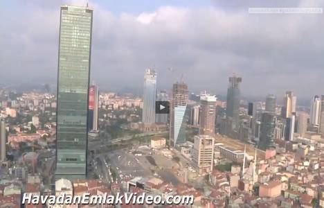 Levent Sapphire Residence'ın havadan videosu!