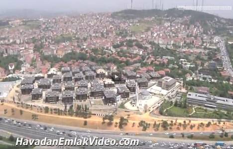 Şehrizar Konakları Altunizade'nin havadan yeni görüntüleri!