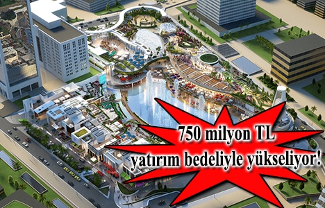 WaterGarden İstanbul projesi 2016'nın ikinci çeyreğinde açılacak!