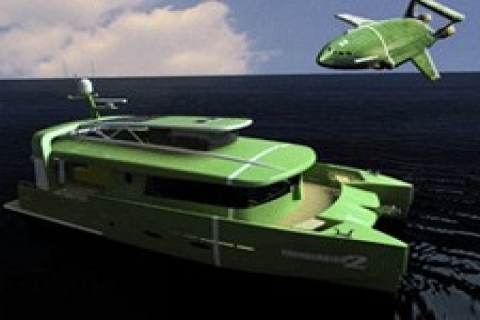 Denizaltılı katamaran Antalya'da yapılıyor