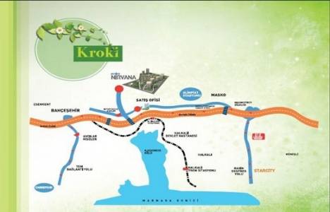 Bahçeşehir Evviva Nirvana satış ofisi!