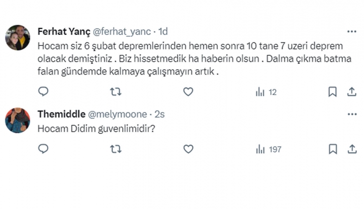 Prof. Dr. Övgün Ahmet Ercan dan 2 il için deprem açıklaması: Biri yüksek deprem çekincesinde, diğeri güvenli!